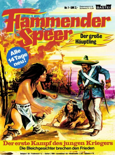 Cover of Der erste Kampf des jungen Kriegers