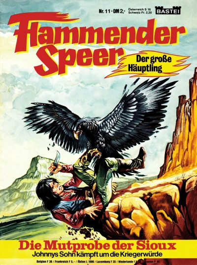 Cover of Die Mutprobe der Sioux