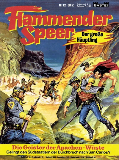 Cover of Die Geister der Apachen-Wüste