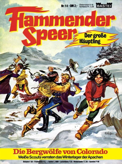 Cover of Die Bergwölfe von Colorado