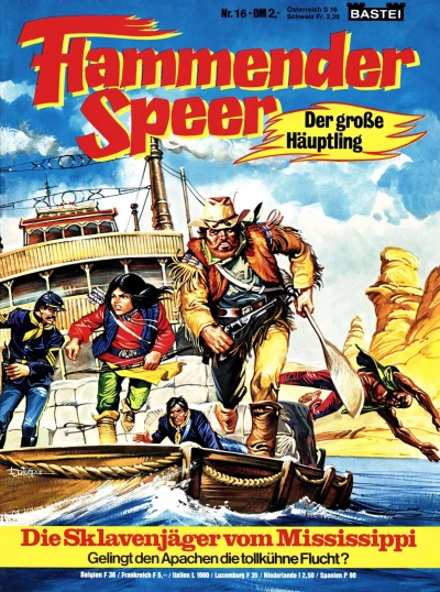 Cover of Die Sklavenjäger vom Mississippi