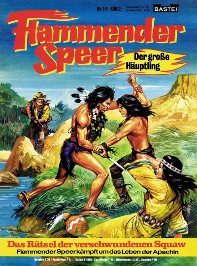 Cover of Das Rätsel der verschwundenen Squaw