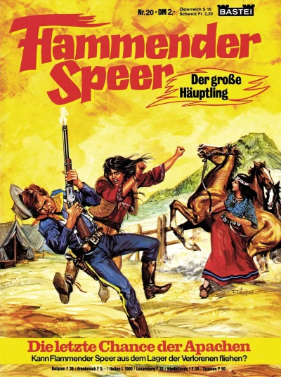 Cover of Die letzte Chance der Apachen