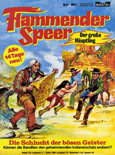 Cover of Die Schlucht der bösen Geister