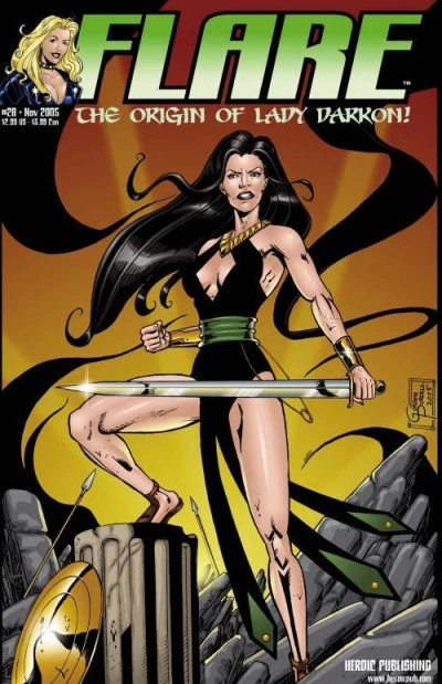 Cover of The Origin of Lady Darkon