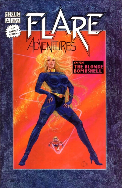 Cover of Enter: The Blonde Bombshell