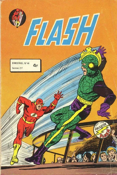 Cover of Le terrible secret de Flash