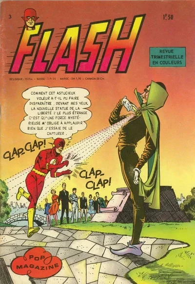 Cover of La disparition de Flash