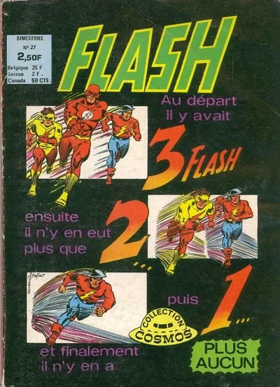 Cover of La fuite de Flash vers son destin