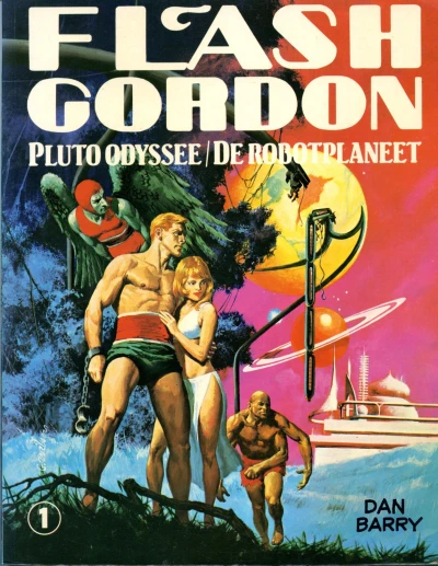 Cover of Pluto Odyssee; De Robotplaneet