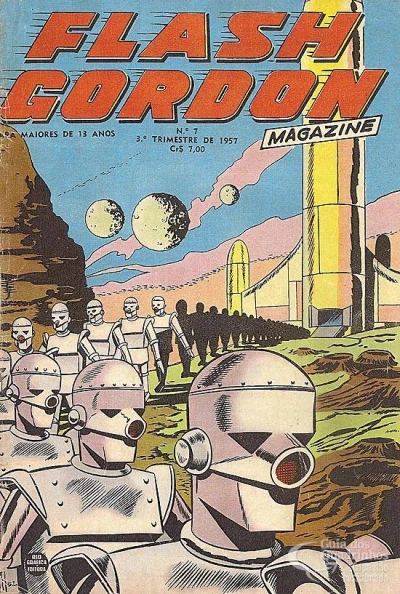 Cover of Flash Gordon e os Homens-Formigas