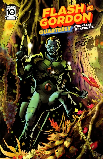 Cover of The Heart of Arboria; Dale's Story: A Flash Gordon Defenders of the Earth Tale; Flash Gordon and the Madness of M'nnngh, CHAPTER ONE: THE UNRAVELING