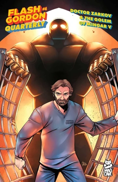 Cover of Doctor Zarkov & The Golem of Mingar V; Dale, Hero of Mongo; Flash Gordon and the Madness of M’nnngh, Chapter Three: Antici...Pation