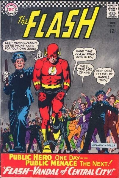 Cover of Flash--Vandal Of Central City!