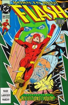 Cover of Flash, Year One - Born to Run! Chapter 3: Reflections of Youth!