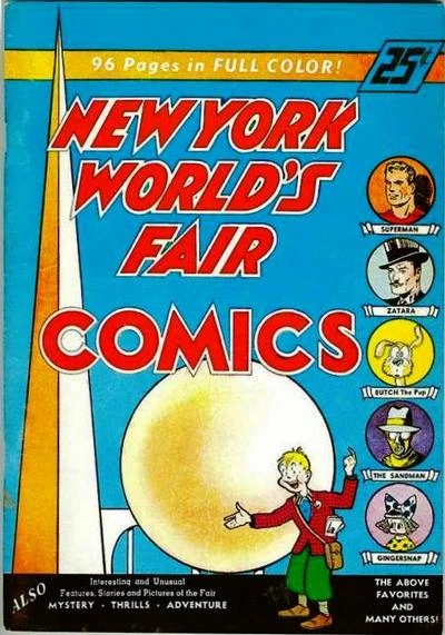 Cover of New York World's Fair Comics