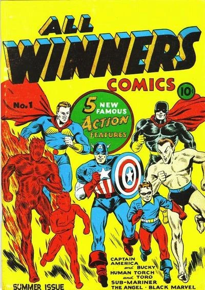 Cover of All Winners Comics
