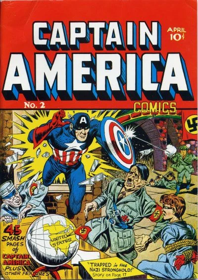 Cover of Captain America Comics