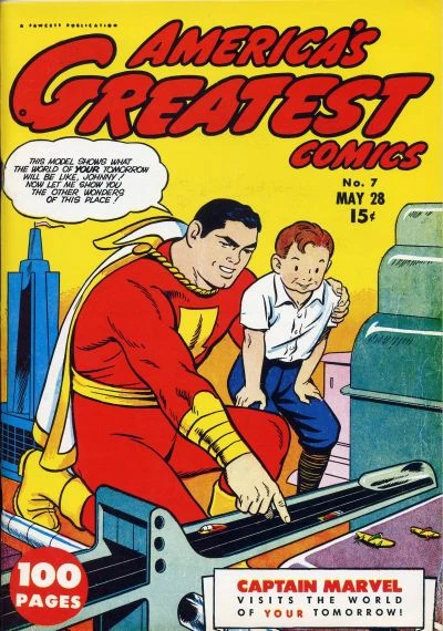 Cover of America's Greatest Comics