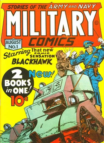 Cover of Military Comics