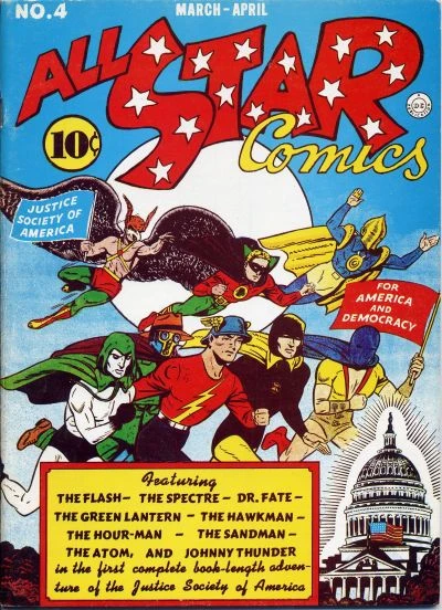 Cover of All Star Comics