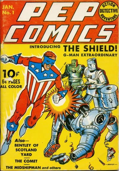 Cover of Pep Comics