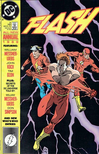 Cover of Flashing on the Past; A Chunk at the JLI!
