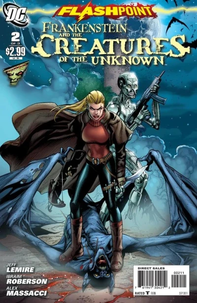 Cover of Flashpoint: Frankenstein and the Creatures of the Unknown