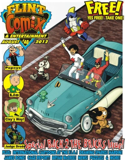 Cover of Back 2 the Bricks Issue