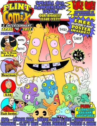 Cover of Special 4th Anniversary Issue