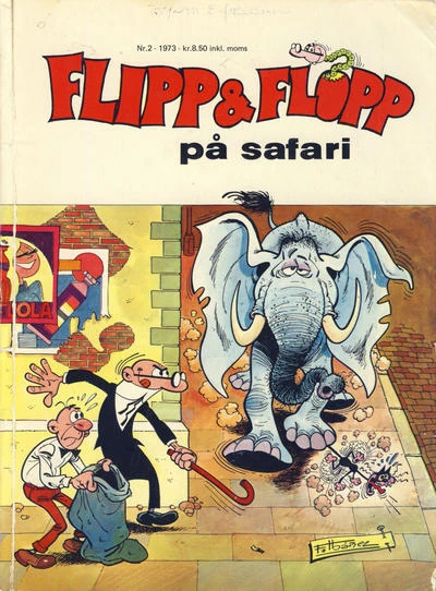 Cover of Flipp & Flopp på safari