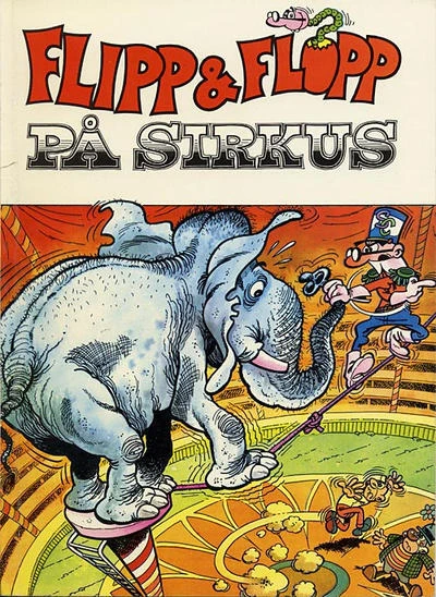 Cover of Flipp & Flopp på sirkus