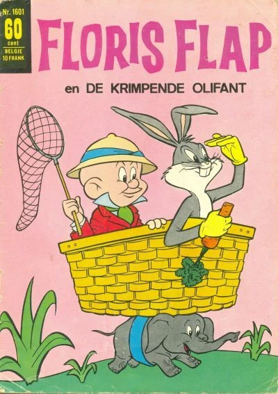 Cover of Floris Flap en de Krimpende Olifant