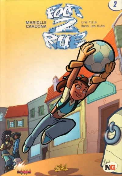 Cover of Une fille dans les buts