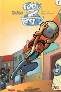 Une fille dans les buts