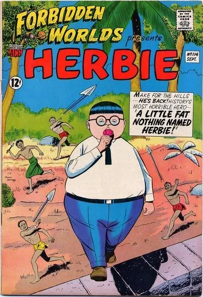 Cover of Forbidden Worlds presents Herbie