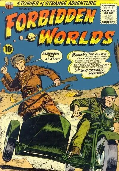 Cover of The Davy Crockett Mystery