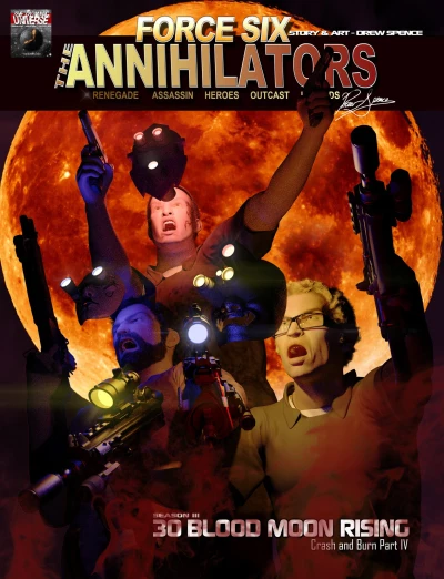 Cover of Blood Moon Rising: Crash and Burn Part IV
