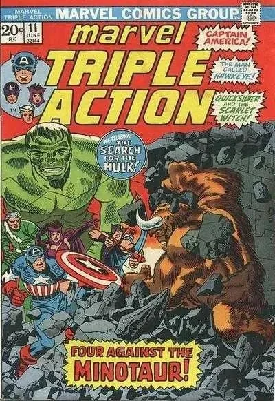 Cover of Four Against the Minotaur!