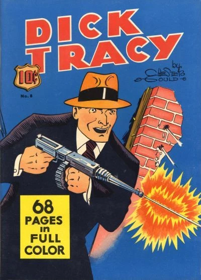 Cover of Dick Tracy by Chester Gould
