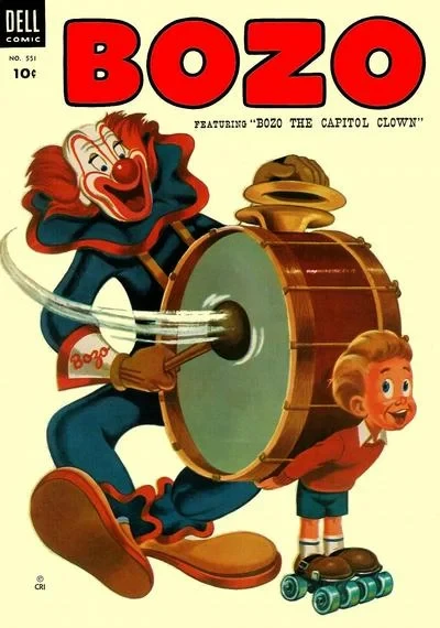 Cover of Bozo, featuring Bozo the Capitol Clown