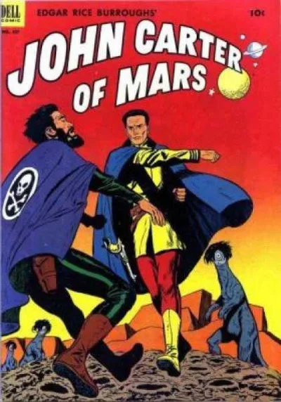 Cover of Edgar Rice Burroughs' John Carter of Mars