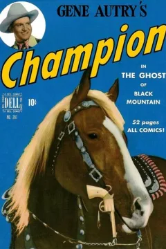 Gene Autry's Champion in The Ghost of Black Mountain