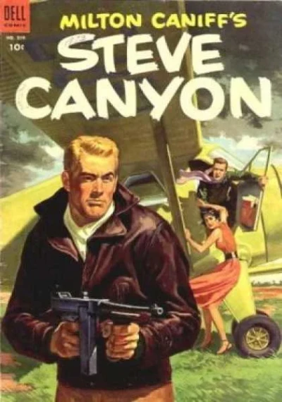 Cover of Milton Caniff's Steve Canyon