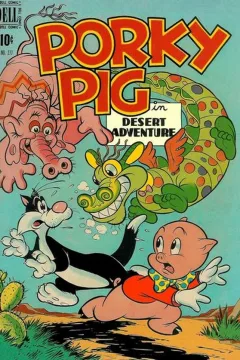 Porky Pig in Desert Adventure