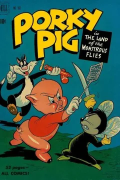 Porky Pig in the Land of the Monstrous Flies