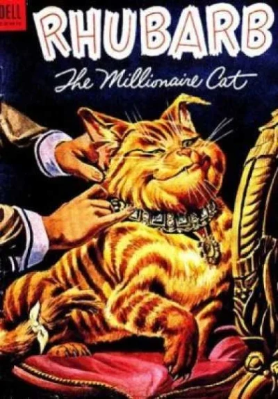 Cover of Rhubarb, the Millionaire Cat