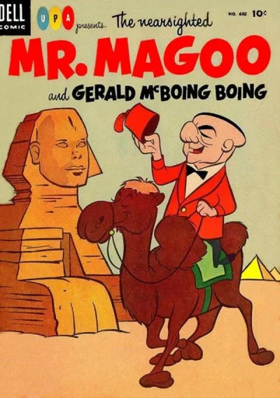 Cover of The Nearsighted Mr. Magoo and Gerald McBoing Boing