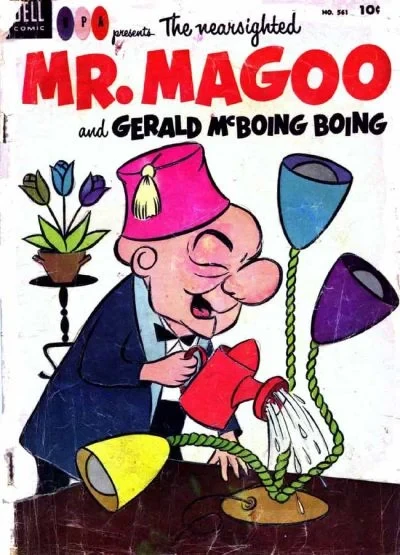 Cover of The Nearsighted Mr. Magoo and Gerald McBoing Boing