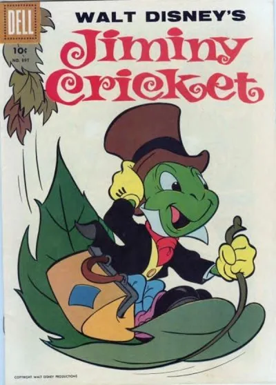 Cover of Walt Disney's Jiminy Cricket